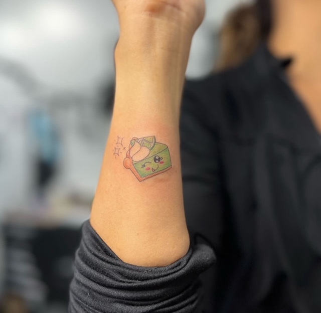 Tattoo fine line with Mia More at Southernmost Tattoo in Old Town Key West