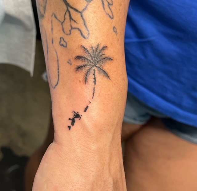 Tattoo by Mia More at Southernmost Tattoo, professional tattoo studio in Key West, Florida