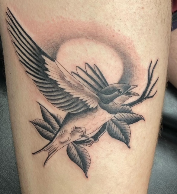 Custom ink by Hannah Sheridan at Southernmost Tattoo, premier Key West tattoo destination