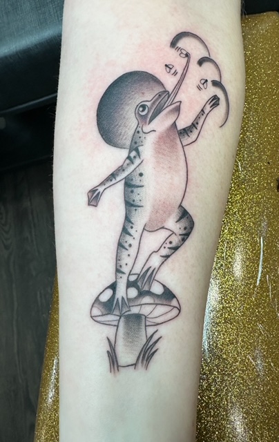 Custom work by Hannah Sheridan at Southernmost Tattoo, professional Key West tattoo studio.