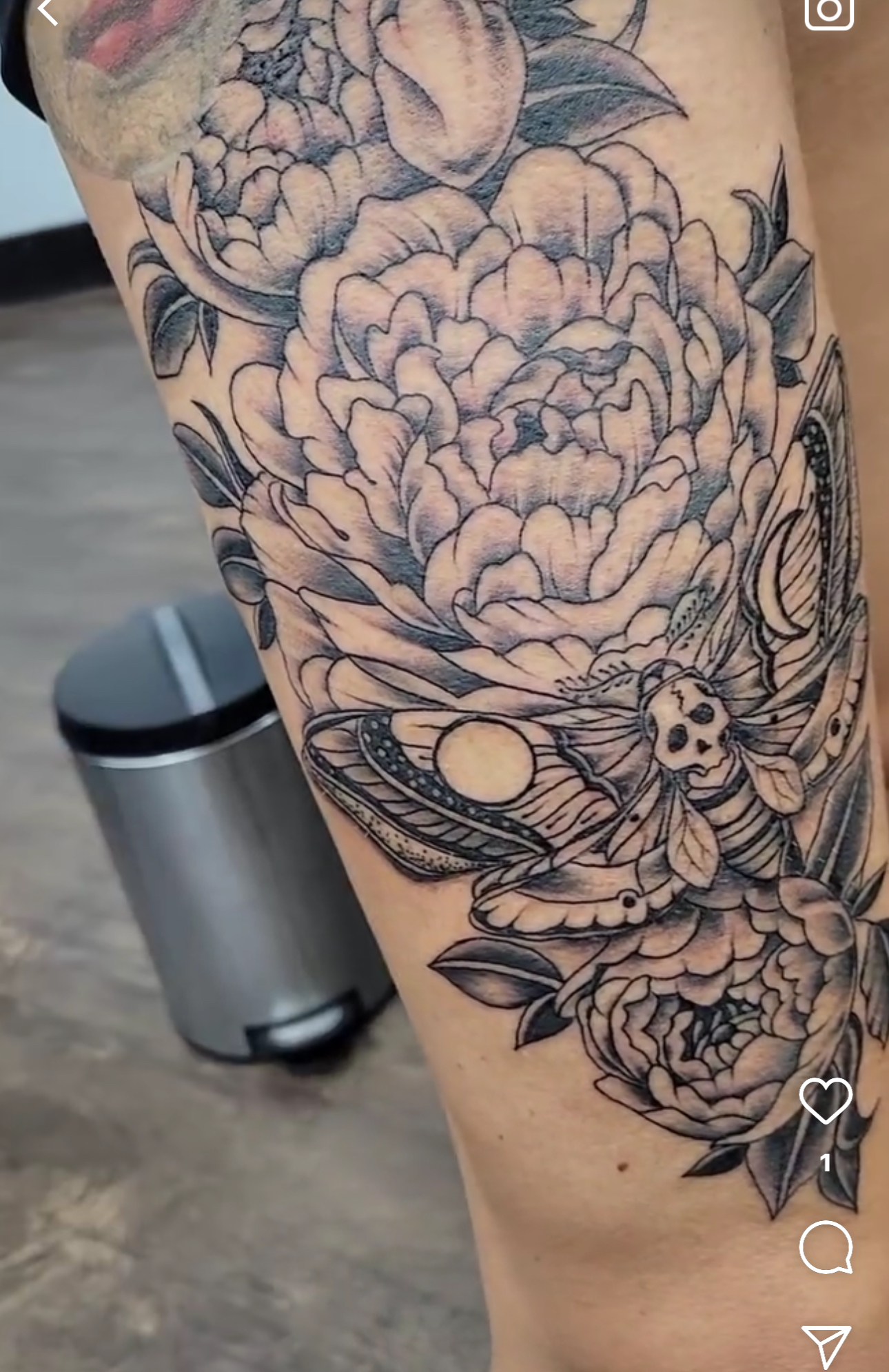 Tattoo session with James Hiber at Southernmost Tattoo, Florida Keys destination for body art