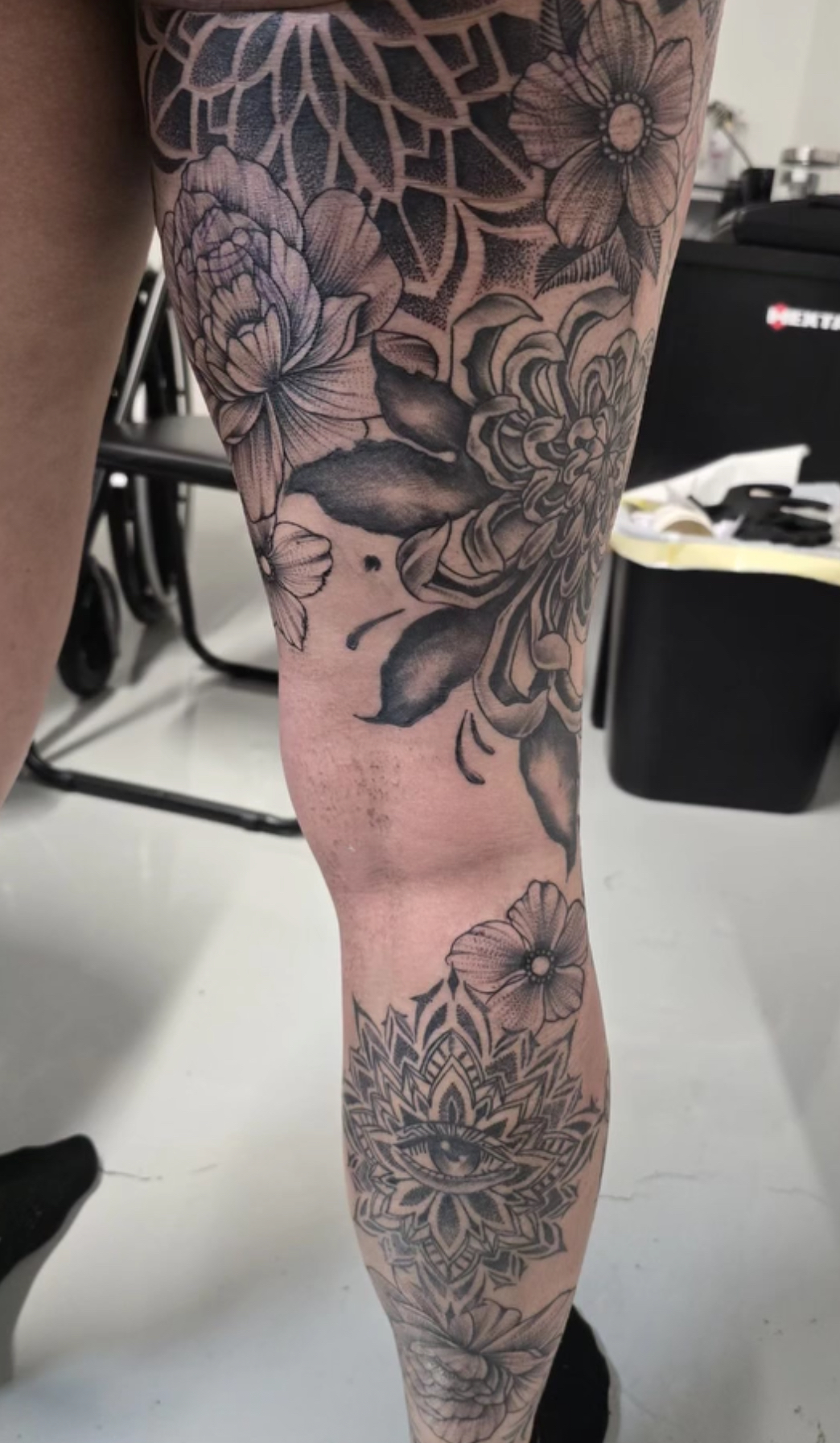 Custom Key West tattoo by James Hiber, known for quality work at Southernmost Tattoo