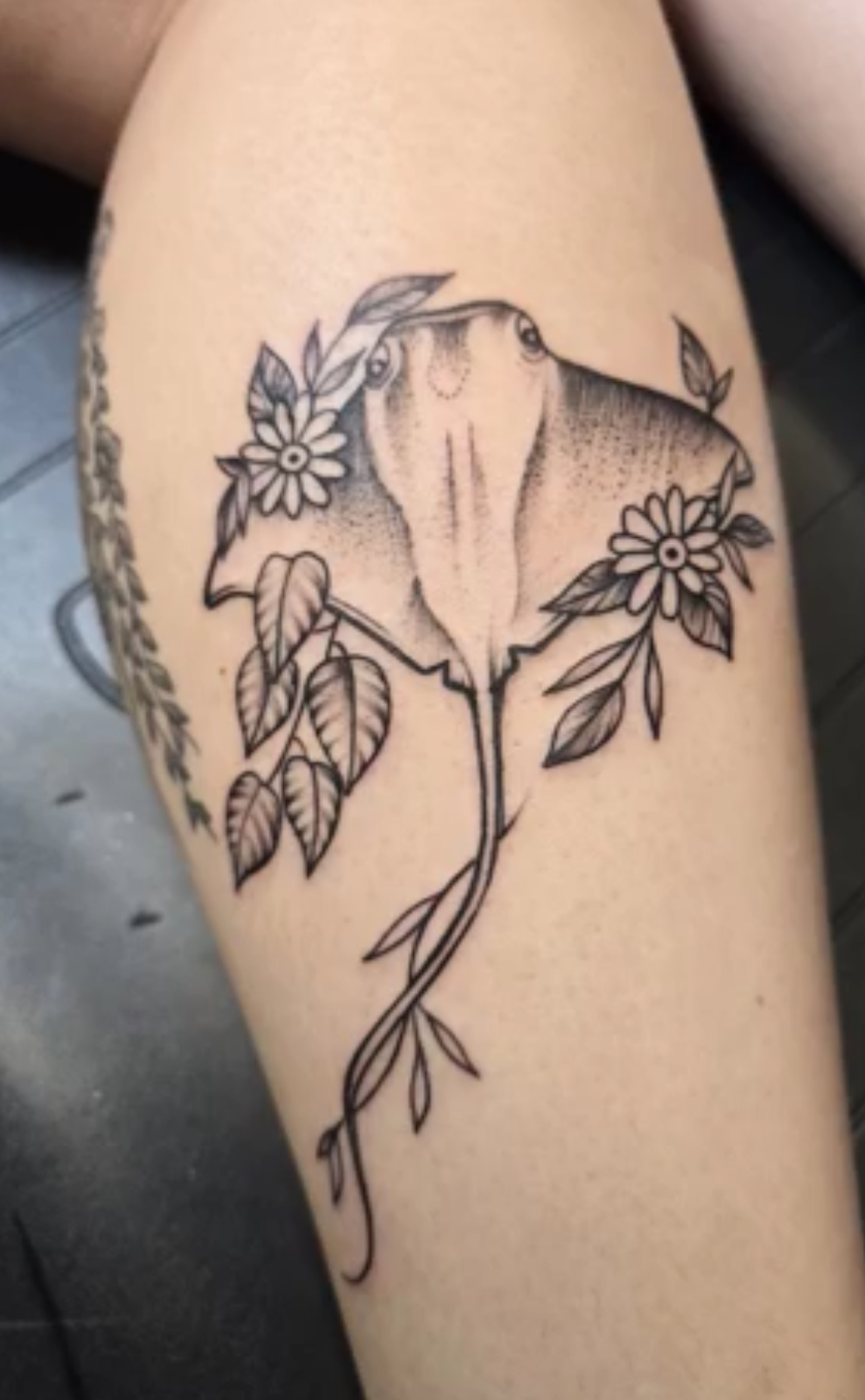 Fresh tattoo by James Hiber, done at Southernmost Tattoo near Duval Street in Key West