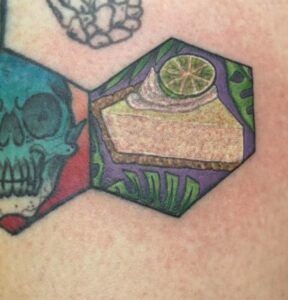 Key West Travel Tattoo by Mia More