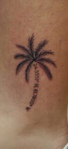 A Tattoo On His Arm