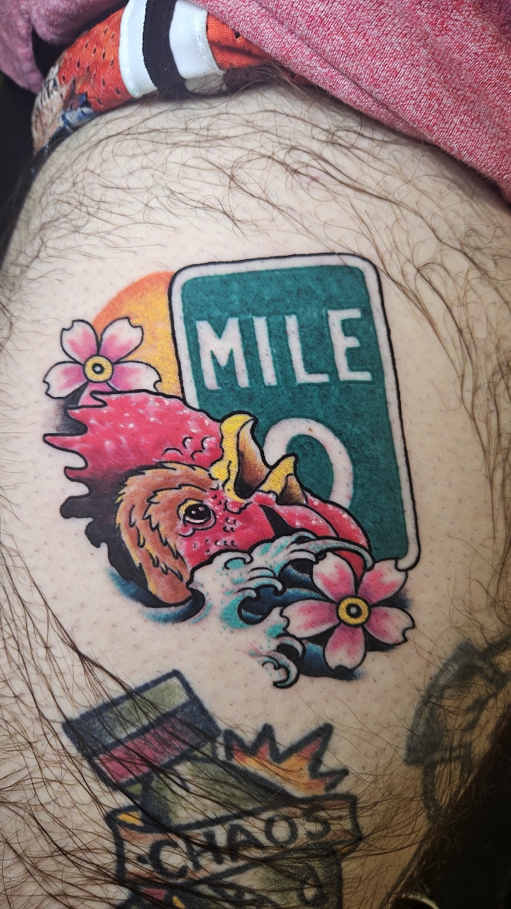 Mile zero Tattoo