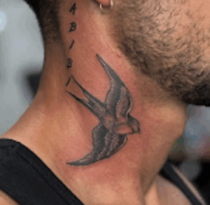 Sparrow Tattoo Done By Marissa Olney